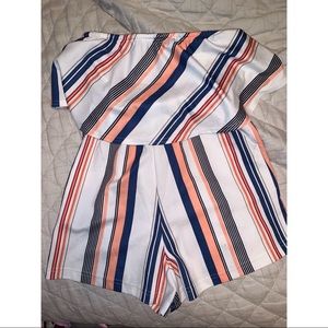 Striped Romper